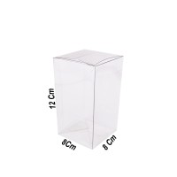 Asetat Kutu 8X8X12 CM (25 Adet) Asetat Kutu 8X8X12 CM (25 Adet)