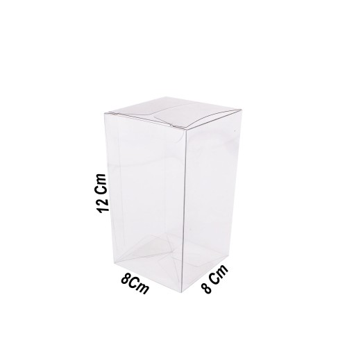Asetat Kutu 8X8X12 CM (25 Adet) Asetat Kutu 8X8X12 CM (25 Adet)