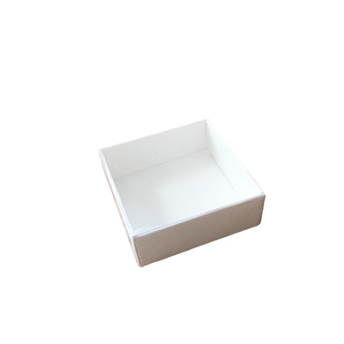 Asetat Kutu Altı Karton 5X5X2,2 CM (50 Adet) Beyaz Asetat Kutu Altı Karton 5X5X2,2 CM (50 Adet) Beyaz