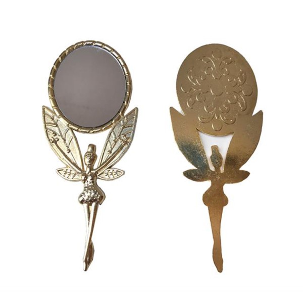 Metal Ayna Melekli Model  (20 Adet)  Altın