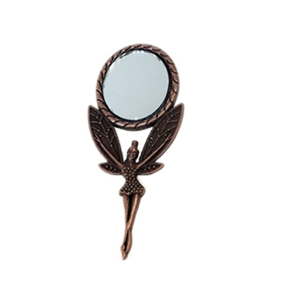 Metal Ayna Melekli Model  (20 Adet)  Bakır