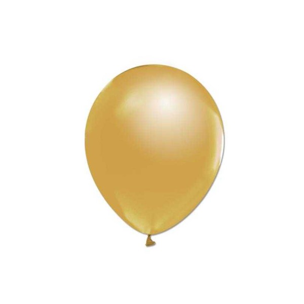 Metalik Balon 12 İnç Baskısız (100 Adet) Altın Metalik Balon 12 İnç Baskısız (100 Adet) Altın