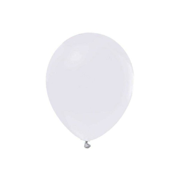 Metalik Balon 12 İnç Baskısız (100 Adet) Beyaz Metalik Balon 12 İnç Baskısız (100 Adet) Beyaz