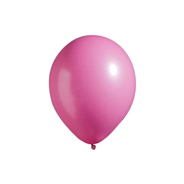 Metalik Balon 12 İnç Baskısız (100 Adet) Fuşya Metalik Balon 12 İnç Baskısız (100 Adet) Fuşya