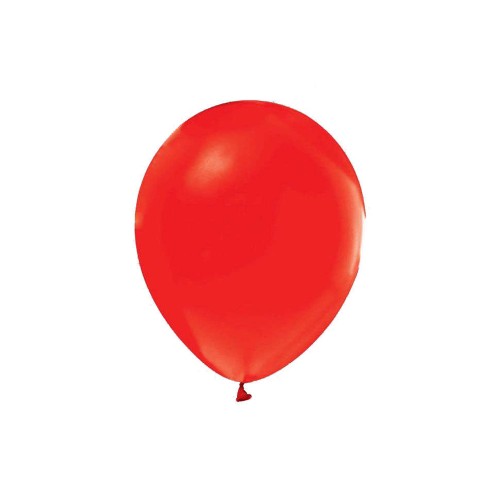 Metalik  Balon 12 İnç Baskısız (100 Adet)  Kırmızı