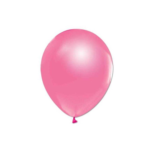 Metalik Balon 12 İnç Baskısız (100 Adet) Pembe Metalik Balon 12 İnç Baskısız (100 Adet) Pembe