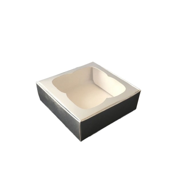 Çerçeveli Karton Kutu 9X9X3 CM (50 Adet) Gümüş Çerçeveli Karton Kutu 9X9X3 CM (50 Adet) Gümüş