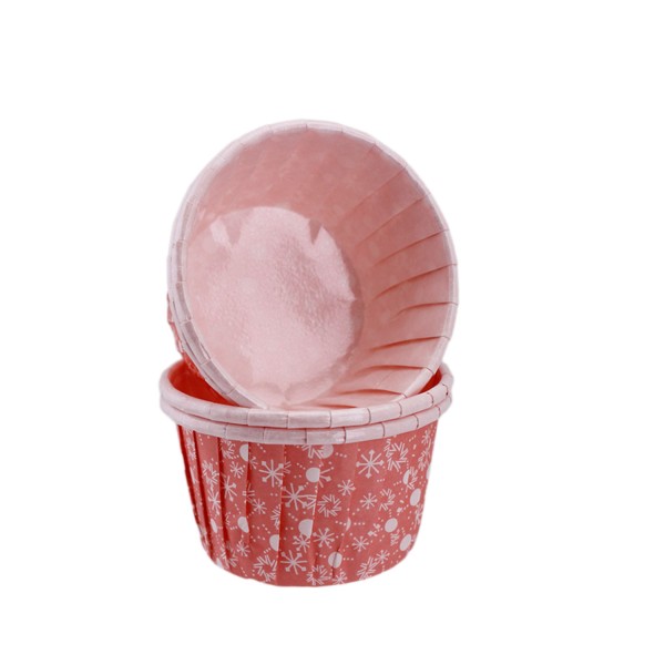 Cupcake Kalıbı Orta Boy 50*39 Mm KAR DESENLİ (50 Adet) Kar Desenli Pembe Cupcake Kalıbı Orta Boy 50*39 Mm KAR DESENLİ (50 Adet) Kar Desenli Pembe