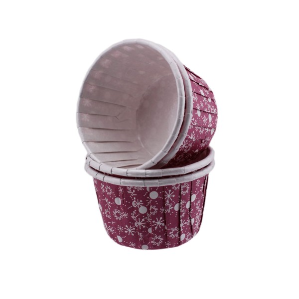 Cupcake Kalıbı Orta Boy 50*39 Mm KAR DESENLİ (50 Adet) Kar Desenli Mor Cupcake Kalıbı Orta Boy 50*39 Mm KAR DESENLİ (50 Adet) Kar Desenli Mor