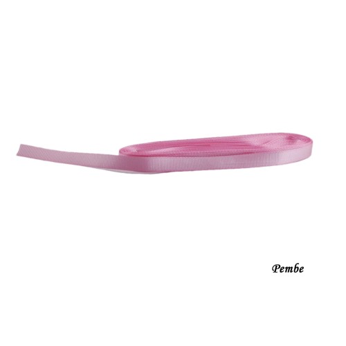 Grogren Kurdele 1 Cm Yerli (10 Metre) Pembe Grogren Kurdele 1 Cm Yerli (10 Metre) Pembe