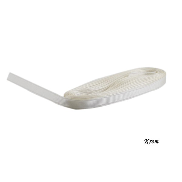 Grogren Kurdele 1 Cm Yerli (10 Metre) Krem Grogren Kurdele 1 Cm Yerli (10 Metre) Krem