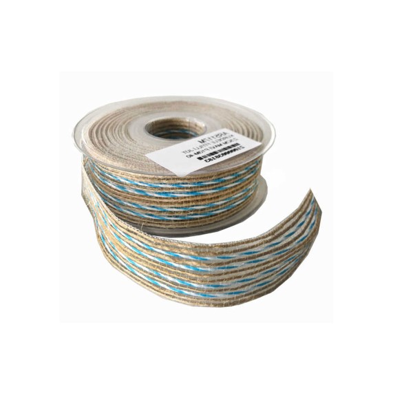 Kanaviçe Kurdele Kenarı Fitilli 2.5 CM (10 Metre) Mavi Kanaviçe Kurdele Kenarı Fitilli 2.5 CM (10 Metre) Mavi