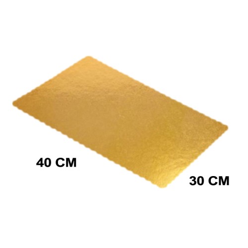 Karton Pasta Altlığı 30X40 CM (3 Adet) Gold Karton Pasta Altlığı 30X40 CM (3 Adet) Gold