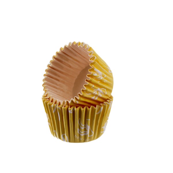 Kek Kalıbı Pet Kapsül 52X45 Mm Kağıt Cupcake Kağıdı (100 Adet) Fiyonklu Sarı Kek Kalıbı Pet Kapsül 52X45 Mm Kağıt Cupcake Kağıdı (100 Adet) Fiyonklu Sarı