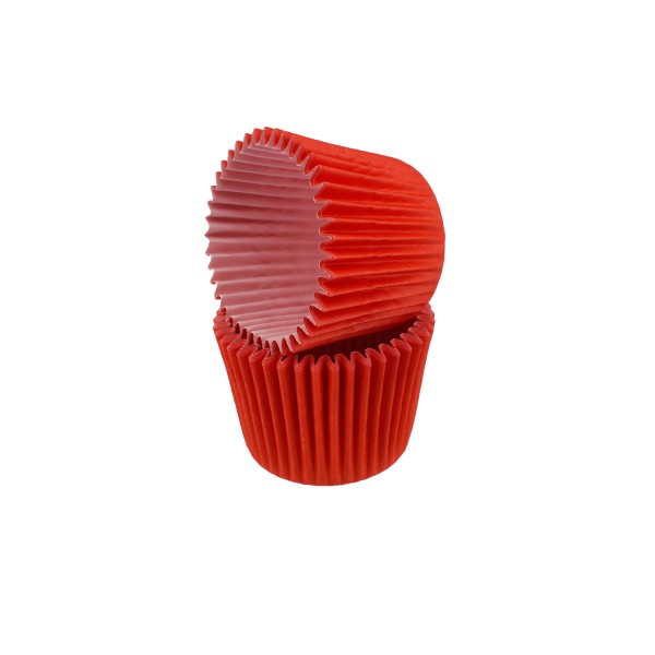 Kek Kalıbı Pet Kapsül 52X45 MM Kağıt Cupcake Kalıbı (100 Adet) Kırmızı Kek Kalıbı Pet Kapsül 52X45 MM Kağıt Cupcake Kalıbı (100 Adet) Kırmızı