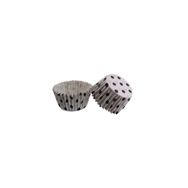 Kek Kalıbı Pet Kapsül 52X45 MM Kağıt Cupcake Kağıdı (100 Adet) Puantiyeli Beyaz Kek Kalıbı Pet Kapsül 52X45 MM Kağıt Cupcake Kağıdı (100 Adet) Puantiyeli Beyaz
