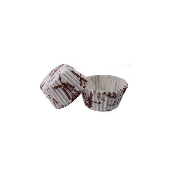 Kek Kalıbı Pet Kapsül 52X45 MM Kağıt Cupcake Kağıdı (100 Adet) Ruzgar Türübünü Desenli Kek Kalıbı Pet Kapsül 52X45 MM Kağıt Cupcake Kağıdı (100 Adet) Ruzgar Türübünü Desenli