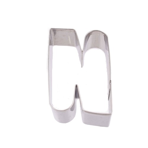 Kek Kurabiye Ve Pasta Kalıbı Metal N Harfİ Büyük Boy Alfabe 8.5 CM Kek Kurabiye Ve Pasta Kalıbı Metal N Harfİ Büyük Boy Alfabe 8.5 CM