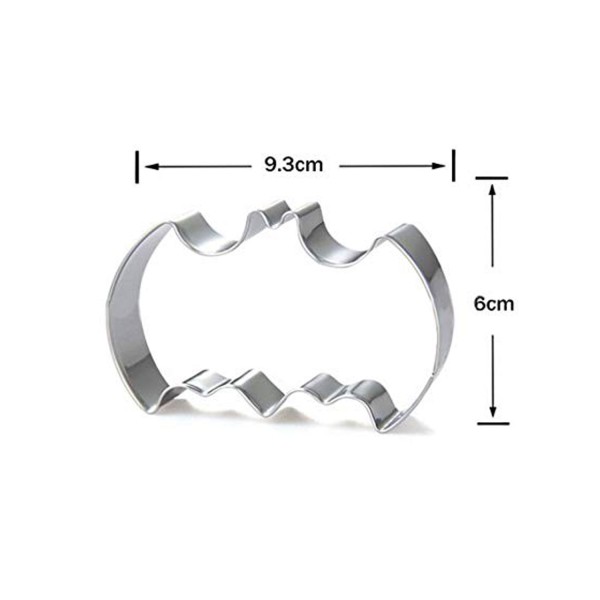 Kek Kurabiye Ve Pasta Kalıbı Metal Şekilli Batman 9.3X6 CM Kek Kurabiye Ve Pasta Kalıbı Metal Şekilli Batman 9.3X6 CM