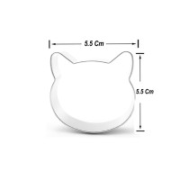 Kek Kurabiye Ve Pasta Kalıbı Metal Şekilli Hello Kitty 5.5X5.5 CM Kek Kurabiye Ve Pasta Kalıbı Metal Şekilli Hello Kitty 5.5X5.5 CM