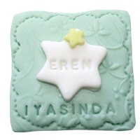 Kurabiye ve Şeker Hamuru Yazı Kaşesi Orta Boy Alfabe