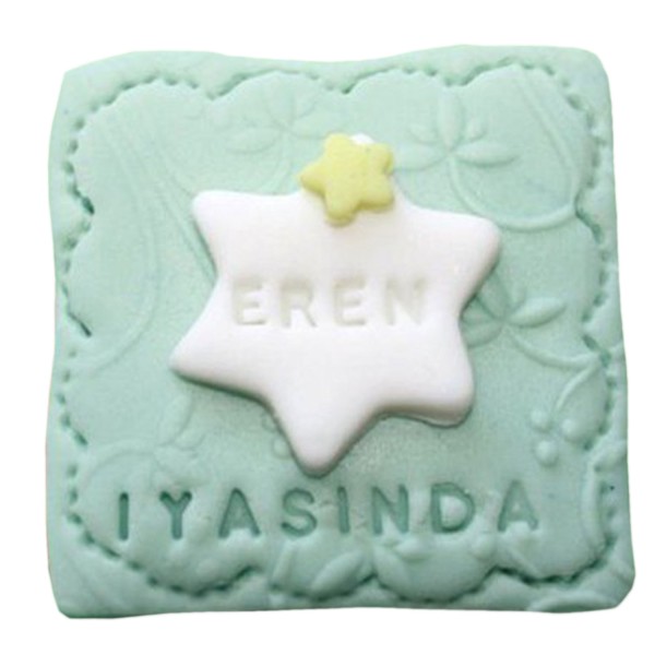 Kurabiye ve Şeker Hamuru Yazı Kaşesi Orta Boy Alfabe