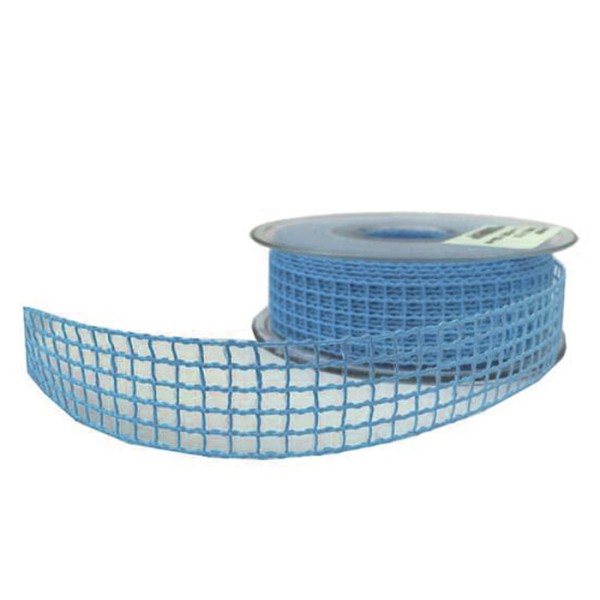 Kurdele Kanaviçe File Modeli 2 CM (20 Metre)  Mavi