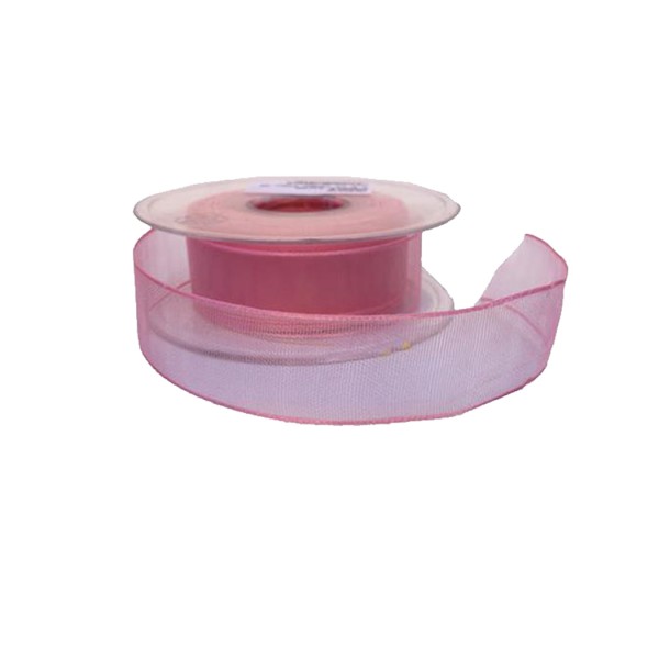 Şifon Kurdele 2.5 Cm (20 Metre) Pembe Şifon Kurdele 2.5 Cm (20 Metre) Pembe