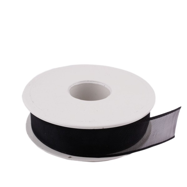 Şifon Kurdele 2.5 Cm (20 Metre) Siyah Şifon Kurdele 2.5 Cm (20 Metre) Siyah