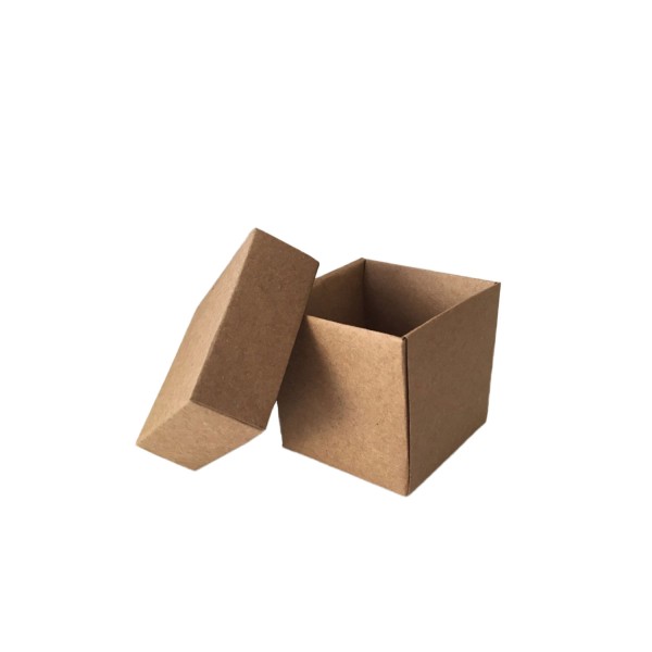 Komple Karton Kutu 5X5X5 CM (50 Adet) Kraft Komple Karton Kutu 5X5X5 CM (50 Adet) Kraft