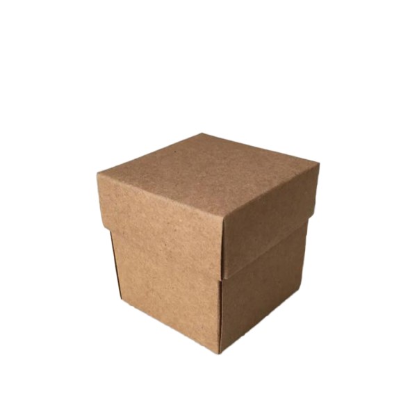 Komple Karton Kutu 5X5X5 CM (50 Adet) Kraft Komple Karton Kutu 5X5X5 CM (50 Adet) Kraft