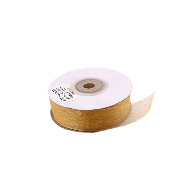 Organze Kurdele 30 MM (22 Metre) Gold Organze Kurdele 30 MM (22 Metre) Gold