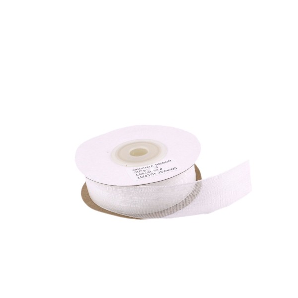 Organze Kurdele 30 MM (22 Metre) Beyaz Organze Kurdele 30 MM (22 Metre) Beyaz