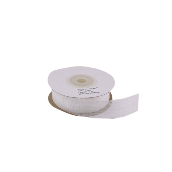 Organze Kurdele 40 MM (22 Metre) Beyaz Organze Kurdele 40 MM (22 Metre) Beyaz