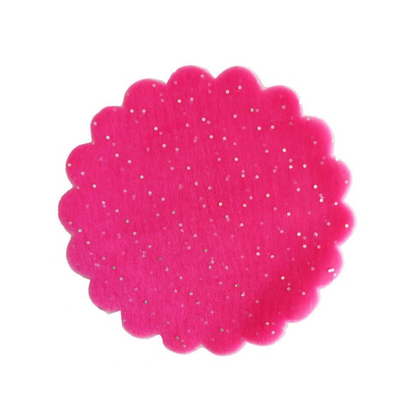 Taşlı Organze Hazır Kesilmiş Tül 22 Cm (100 Adet) Fuşya Taşlı Organze Hazır Kesilmiş Tül 22 Cm (100 Adet) Fuşya