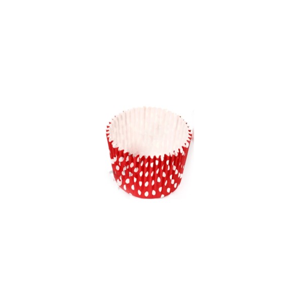 Kek Kalıbı Pet Kapsül 52*45 Mm Kağıt Cupcake Kağıdı (100 Adet) Puantiyeli Kırmızı Kek Kalıbı Pet Kapsül 52*45 Mm Kağıt Cupcake Kağıdı (100 Adet) Puantiyeli Kırmızı