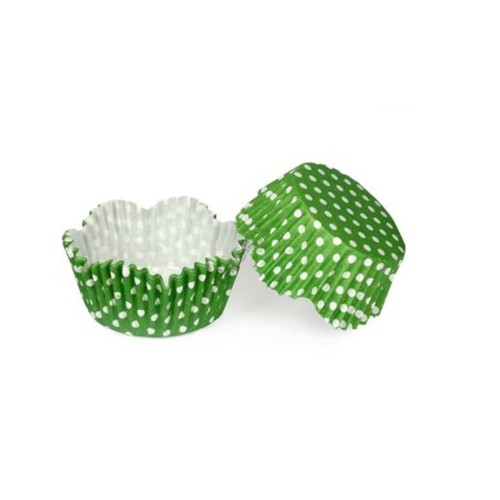 Kek Kalıbı Pet Kapsül 65*38 Mm Kağıt Cupcake Kağıdı (100 Adet) Puantiyeli Yeşil Kek Kalıbı Pet Kapsül 65*38 Mm Kağıt Cupcake Kağıdı (100 Adet) Puantiyeli Yeşil