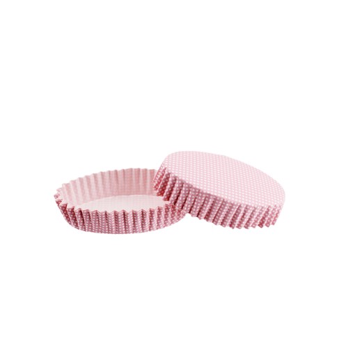 Cupcake Kalıbı Pet Kapsül Oval Model Kek Kalıbı (100 Adet) F11 Pembe Küçük Puanlı Cupcake Kalıbı Pet Kapsül Oval Model Kek Kalıbı (100 Adet) F11 Pembe Küçük Puanlı