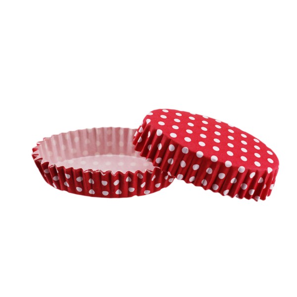 Cupcake Kalıbı Pet Kapsül Oval Model Kek Kalıbı (100 Adet) F11 Puantiyeli Kırmızı Cupcake Kalıbı Pet Kapsül Oval Model Kek Kalıbı (100 Adet) F11 Puantiyeli Kırmızı