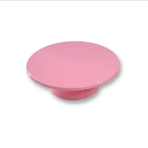 Plastik Döner Pasta Sıvama Standı 32 Cm Pembe Plastik Döner Pasta Sıvama Standı 32 Cm Pembe
