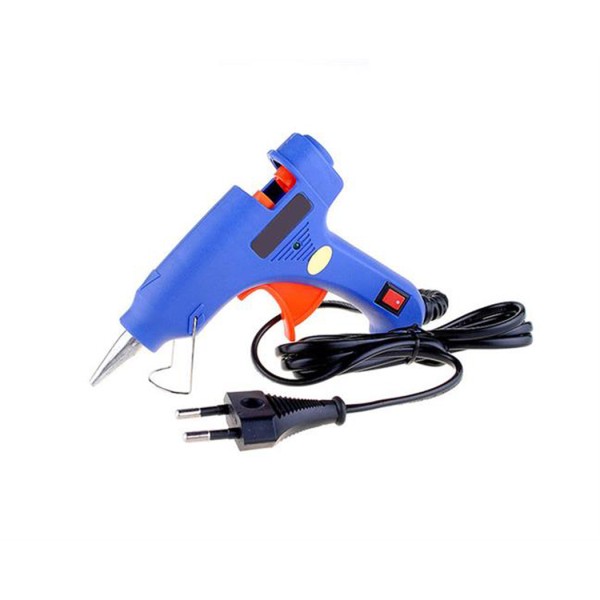 Sıcak Silikon Tabancası Yandan Düğmeli Büyük