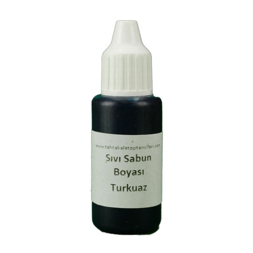 Sıvı Sabun Boyası Sıvı 10 GR  Turkuaz