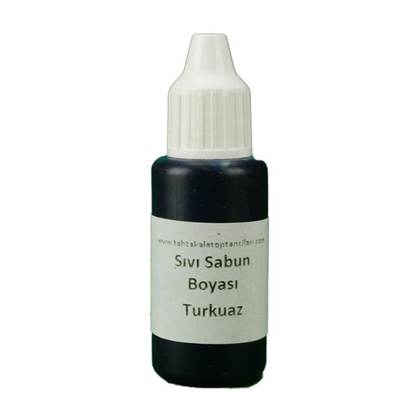 Sıvı Sabun Boyası Sıvı 10 GR  Turkuaz